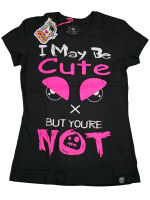 Cupcake Cult Damen T-Shirt IME Cute T Lady Schwarz Emo...