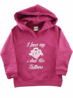Darkside Baby Hoodie I Love My Dad And His Tattoos Kind...