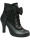 DemoniaCult Damen Stiefel Glam 200 Gothic Spitze Lolita High Heel Boot 5005