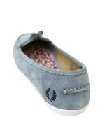 Fred Perry Ballerina Loafers B9065W Betty Suede Blau...