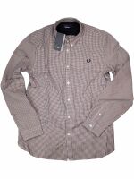 Fred Perry Button-Down Langarmhemd M2500 395 Basketweave...