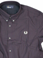 Fred Perry Button-Down Langarmhemd M2500 799 Basketweave...