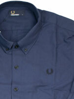 Fred Perry Button-Down Langarmhemd M2546 C16 Brushed Oxford Shirt Blue 7225