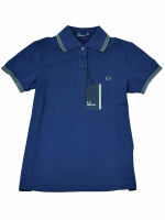 Fred Perry Damen Polo Shirt G1821 143 Navy Grau Piquee...
