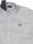 Fred Perry Herren Button-Down Langarmhemd M3549 100 Stripe Shirt Weiß 7344