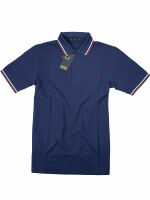 Fred Perry Herren Polo Shirt M12 C14 French Navy Made In...