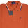 Fred Perry Herren Polo Shirt Orange Weiß Navy Piquee Polohemd 5081
