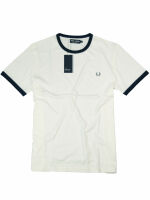 Fred Perry Herren Sportswear T-Shirt Snow Whit M1530 129...