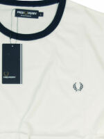Fred Perry Herren Sportswear T-Shirt Snow Whit M1530 129...