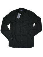 Fred Perry Langarmhemd M4533 102 Schwarz Button Down...