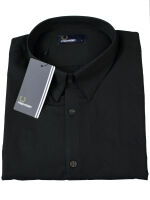 Fred Perry Langarmhemd M4533 102 Schwarz Button Down...