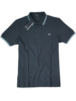 Fred Perry Polo M3600 738 Dark Airforce Navy Piquee  7371