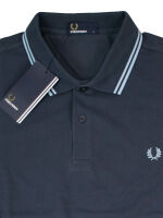Fred Perry Polo M3600 738 Dark Airforce Navy Piquee  7371