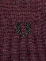 Fred Perry Pullover Crew Neck Sweater K4501 163 Mahagony Marl  7435
