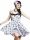 Hell Bunny Damen Kleid Rockabilly Rockabella Petticoatkleid Pastell 50s 5000