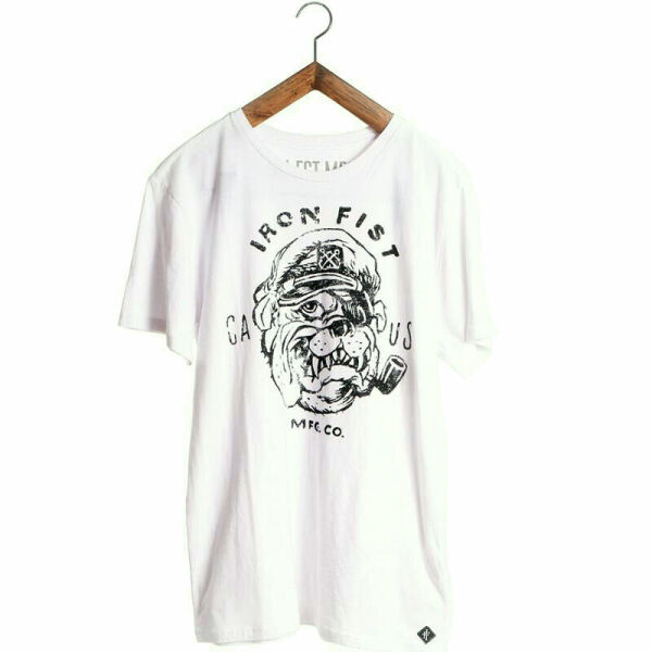 Iron Fist Herren T-Shirt Surf Scoundrels Tee Weiß 6008