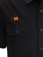 King Kerosin Herren Worker Hemd Hot Rod Rockabilly US Car Bowling Shirt 5066