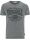 Lonsdale Herren T-Shirt Wendover Regular Fit 115719 Grau Dirty Washed Shirt 5261