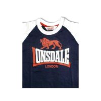 Lonsdale Kids Shirt Logo Dunkelblau  5003