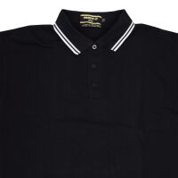 Merc Herren Polo Shirt Made in England Piquee Schwarz...