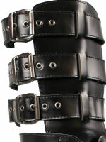 T.U.K. / TUK Anarchic Stiefel Ranger Boot Stiefel Buckles Schnallen A7858  5019