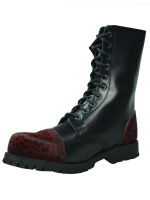 Underground Shoes England Rangers Springerstiefel 10-Loch Boot Leopard 5108