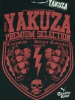 Yakuza Premium Herren T-Shirt Oberteil Schwarz Premium Selection 5025