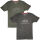 Alpha Industries Basic T Oil Dye 116515 T-Shirt Oliv Schwarz Farbauswahl