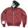 Alpha Industries Herren Jacke MA-1 ZHP 118101 Bomberjacke Burgundy 6592 XXXL