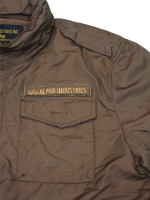 Alpha Industries Jacke Übergangsjacke Unit Jacket Brown Braun 6049