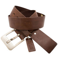 Cowboys Belt Gürtel Leder Gürtel Braun The Belt Leather 5030