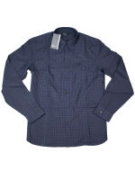 Fred Perry Button Down Langarmhemd M3524 G22 Three Color Gingham Shirt 7462