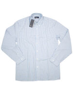Fred Perry Button Down Langarmhemd Two Color Gingham M5554 Für Herren #7487