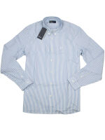 Fred Perry Button Down Langarmhemd Vertical Stripe M5556...