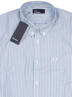 Fred Perry Button Down Langarmhemd Vertical Stripe M5556...