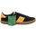 Fred Perry Herren Schuh Turnschuh Sneaker B5256 102 Schwarz Orange 5784