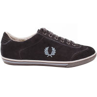 Fred Perry Herren Schuh Turnschuh Sneaker B8141 102 Newington Suede Schwarz 5527