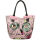 Iron Fist Damen Tasche Grave Dancer Shopper Monster Zombie Rosa Pink Schleife