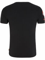 Lonsdale T-Shirt Jacob Slim Fit UK-Flag 111146 Schwarz...