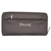 Loungefly Damen Geldbeutel Skull Geldbörse Portemonnaie Clutch Schwarz 5011