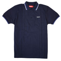 Merc Herren Polo Shirt Alpha Piquee Navy Blau Weiß 6043