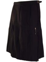 Tiger of London Herren-Rock Kilt Rot Blau Schwarz Grün Kariert