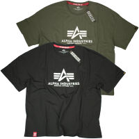 Alpha Industries Herren T-Shirt Basic OS Heavy T 116514...