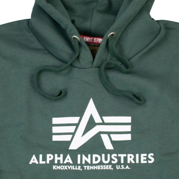 Alpha Industries Kapuzenpullover Basic Hoody Farbauswahl S M L XL XXL XXXL Neu Navy Green 5121 XL