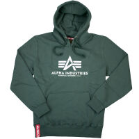 Alpha Industries Kapuzenpullover Basic Hoody Farbauswahl S M L XL XXL XXXL Neu Navy Green 5121 XXL