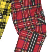 Unisex Bondage Zweifarbig Rot / Gelb 5013 40