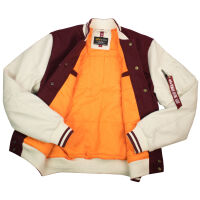 Alpha Industries Herren Jacke Varsity Air Force Jacket 138107 Farbauswahl Burgundy 6296 XL