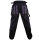 Iblis Gothic Bondage-Hose Unisex Schwarz Farbauswahl Schwarz / Violett 93 32
