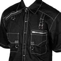 Schwarz / Weiße Naht SH076 83 S