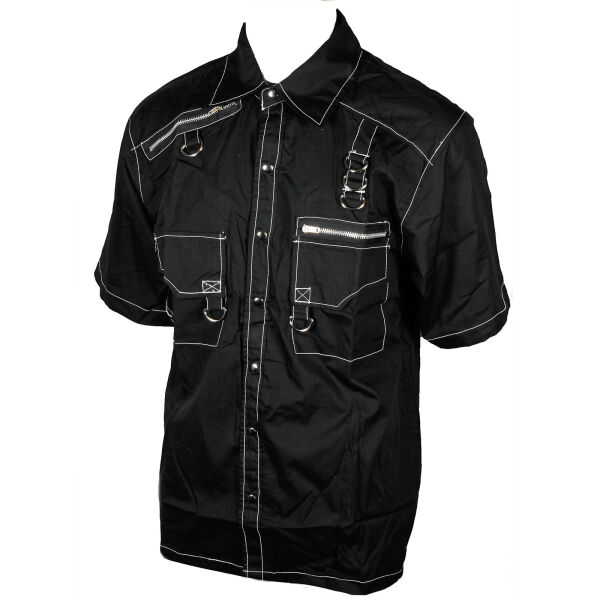 Schwarz / Weiße Naht SH076 83 M